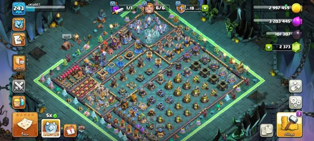 🔥TH 18 🔥AMAZING account 🔥 Lvl 243 🔥Leegendery Skin, 18 TH Main Village