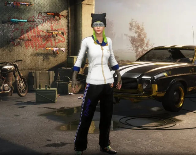 🔥PGI | 🧤 Crash Test Hand Wraps Бинты | 〽️ 17shou set | 🥼 xiaohai mask & jacket, Есть BATTLEGROUNDS Plus