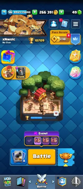 🎃🌕【RELINK】🔥⚜️【DECK LEVEL 13-16 | MAXED】✨💫【36 EMOJIS】💫✨【3 TOWER SKINS】⚜️🔥, Arena 26, Level 56, 10709 trophies, 121 cards, 20 legendaries, Available