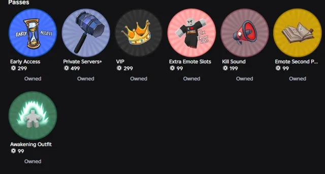 upgraded in TSB (purchased all gamepasses) upgraded in TDS/BF/(donated skin), Sale, Voice chat: No