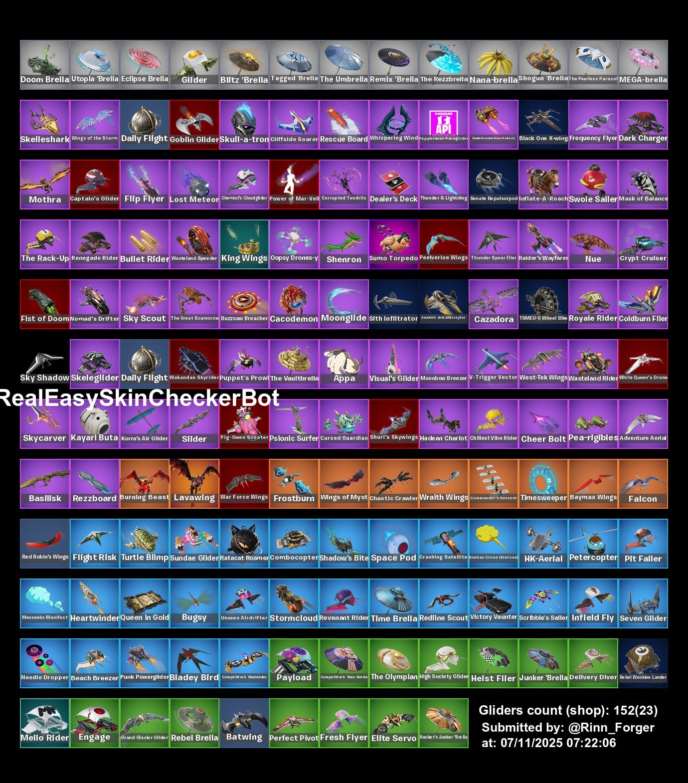 🎨 271 skins | 🌟 Fortnite account