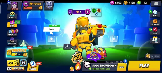 🔥 АККАУНТ BRAWL STARS 🔥 🏆 75 498 кубков | 👊 104/105 бойцов | 👑 46 Прайм ⚡ 👕 273 скина, 75498 кубков, 104 бравлеров, 46 праймов