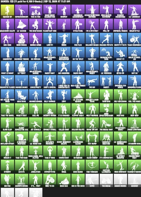 EX-PS🌻🌳SPARK, RAIDERS, HARVESTER, FOOTBALL PLAYER🌳🌷SKINS WORTH 25K V-BUCKS🌷🌲FULL ACCESS🌲🌹READY TO PLAY🌹#1089, Sale, skins 145