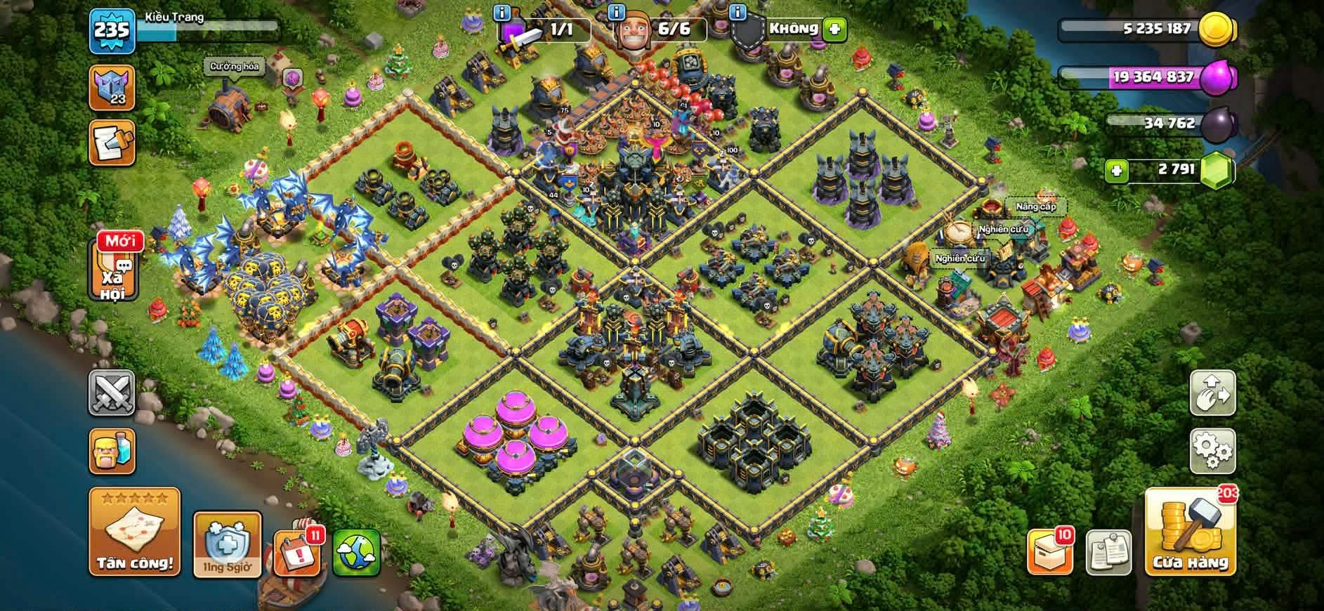👑 ТХ 17 ФУЛЛ МАКС 🏰 Полностью Макс Деревня ⚔️ Герои 84-100-61-75-44-14 ⭐ 10 Эпических, 17 TH Main Village, 10 TH Builder