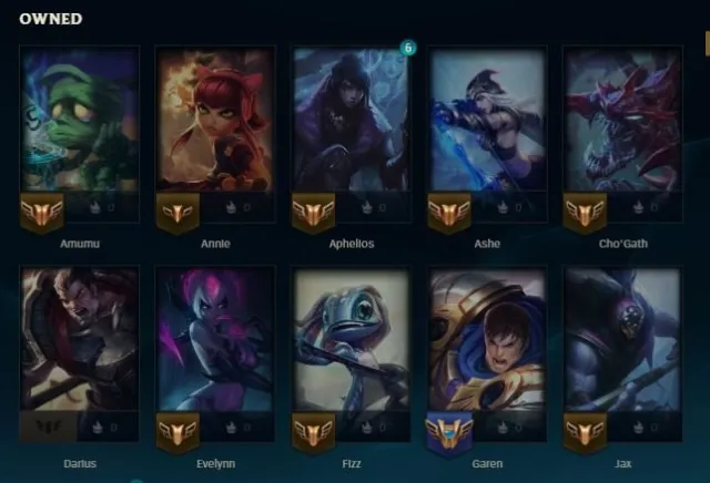 Manually upgraded, full access. (God-King Garen), Sale, level 62, champions 36, skins 8, Unranked