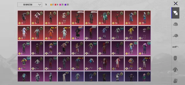 ⭐️40 lvl collection⭐️Goku Mythic skin⭐️Attack on Titan & Godzilla sets⭐️Full access⭐️, Продажа, 61 уровень, Ранг: Корона, 10+ мифик скинов, 1-9 прокачиваемых оружий, 1-4 килл чатов, Нет спорт каров