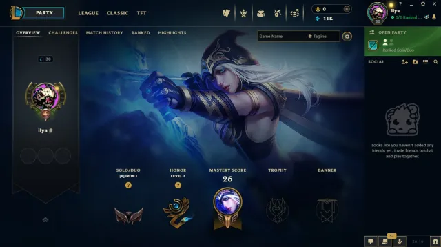 💜JAPAN💜АВТОВЫДАЧА💜ЖЕЛЕЗО 1💜ПОЛНЫЙ ДОСТУП + ПОЧТА💜BLOOD MOON ZYRA💜, Продажа, уровень 30, чемпионы 23, скины 5, Железо