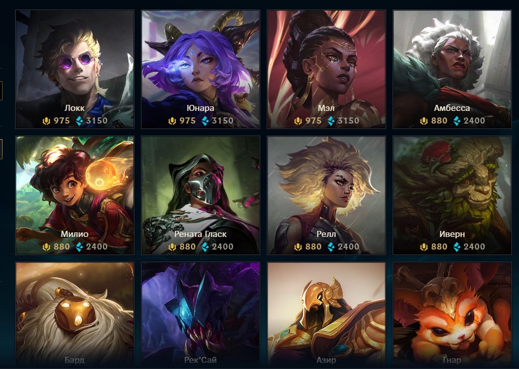 Personal account League of Legends and TFT with donation, Sale, level 218, champions 147, skins 79, Platinum