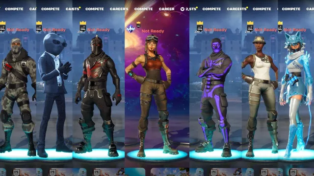 284 SKINÓW | RENEGADE RAIDER | PURPLE SKULL TROOPER | BLACK KNIGHT | MERRY MINT AXE | MAKO | OG STW, Sprzedaż, skiny 284