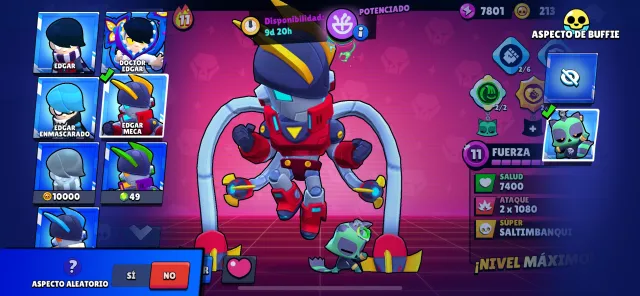 legendary skins and characters, 50k bling, 309 crystals, trophies 7100, brawlers 44, primes 3