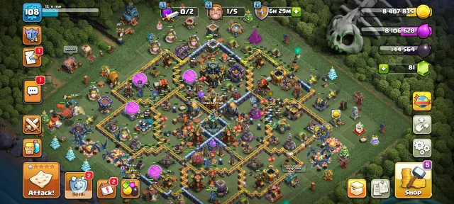 💝⚡Th 17 | 5 Builders | + MAIL | WARRANTY | AUTO ISSUE | RASHERSKY💝, 17 TH Main Village, 8 TH Builder, 17 TH Main Village, 8 TH Builder