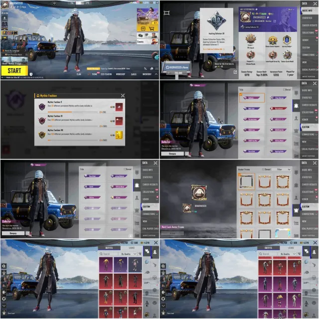 3 Guns (KillMsg)Glacier Helemt"Mythic Bag"Urban Pant"Acadmey Uza"Golden Daica, Продажа, 62 уровень, Ранг: Корона, 20+ мифик скинов, 1-9 прокачиваемых оружий, 1-4 килл чатов, Нет спорт каров