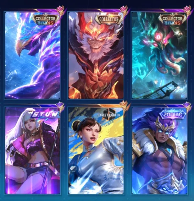 Аккаунт 💢💢агрессивного роумера💢💢 🐈COLLECTORS 🐈SF 🐈STUN 🐈ZODIAC🐈..., Продажа, Ранг: Эпик, Уровень: 30, Процент побед: 55%, Герои: 77, Облики: 126
