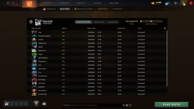 🕯⚜️【𝐋𝐚𝐲𝐨𝐐𝐭】⚜️🕯 🖤 Je vends un compte | ⚔️ 3444 MMR | 🖤 10530 de courtoisie 🦇, Vente, 3444 MMR, 10530 de courtoisie, 10530 de politesse, 176 matchs
