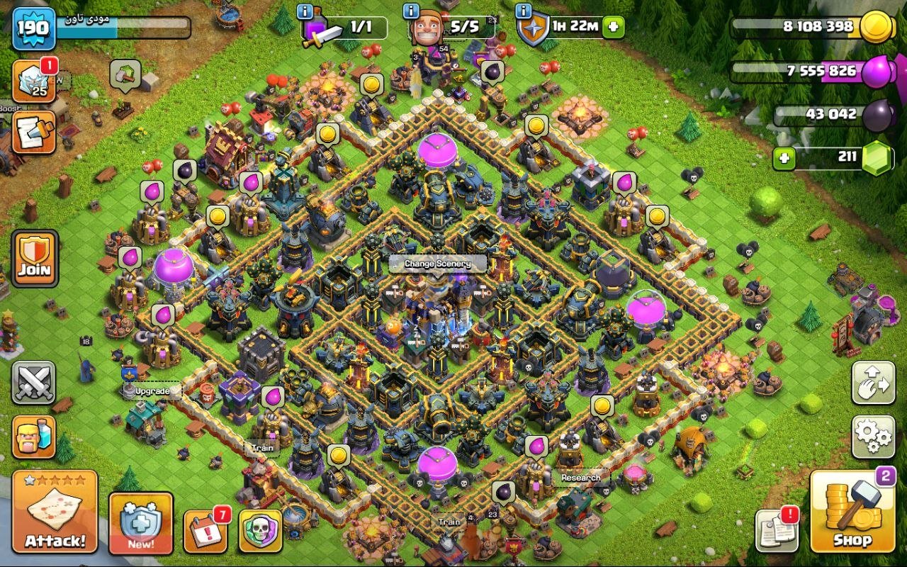 🏰 TH15 semi-full, 6 builders, 620 gems! 🚀