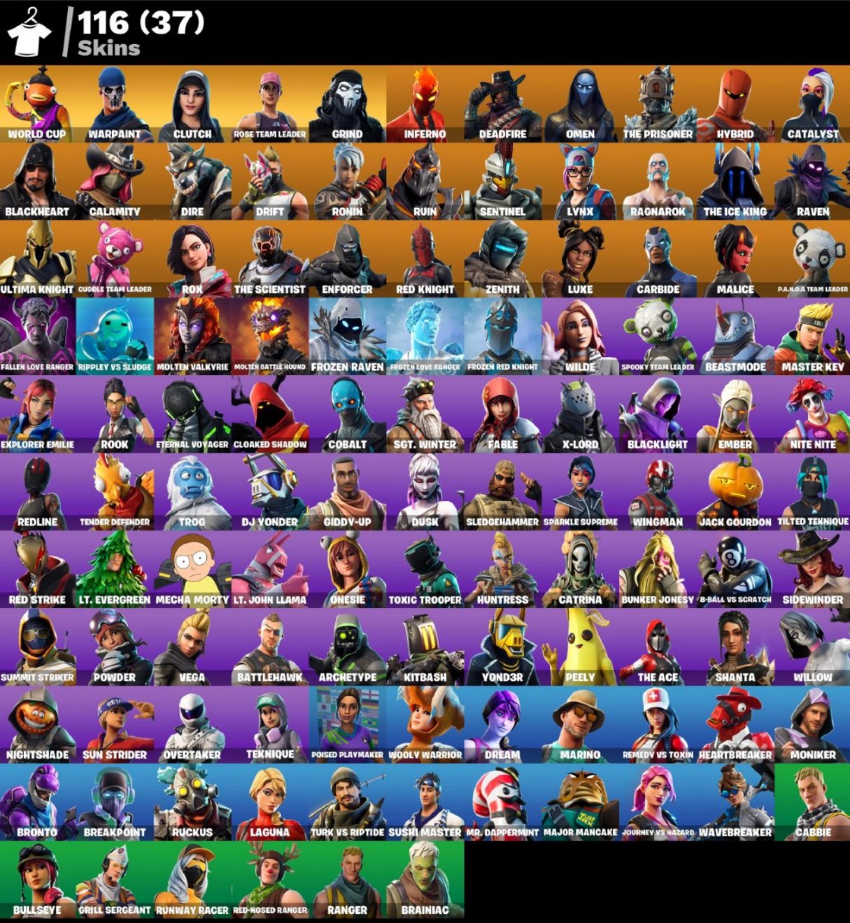 [PC] ⭐ 131 SKINS ⭐ MAIL CHANGE ⭐ 550 VB | Leviathan Axe | Neo Versa | Gold Midas ⭐, Sale, skins 131