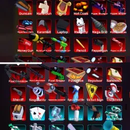 219 LVL🤍GRAPPLER+PERMAFROST🤍GINGERBREAD🤍FESTIVE FISTS🤍RARE CHARM "MINI PRESENT 2024", Аккаунты
