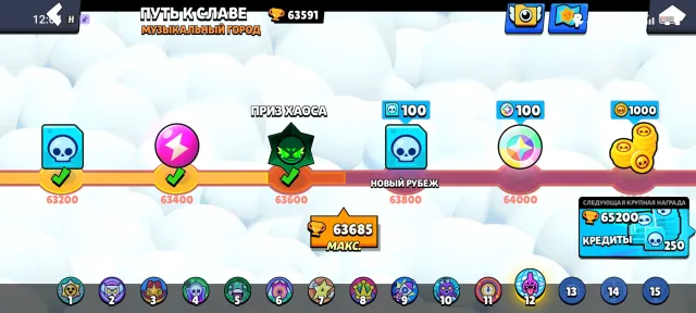 🔥 SELLING PERSONAL BRAWL STARS ACCOUNT 🔥, 63591 trophies, 106 brawlers, 33 primes