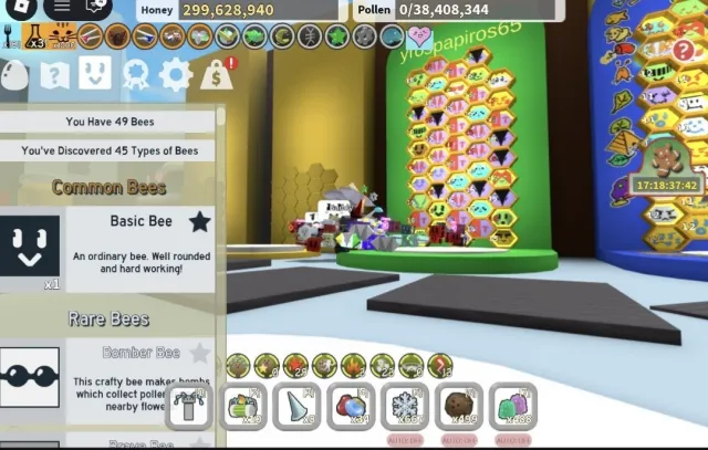 ♥️RED/RED HIVE🧨 16LvL BEES 🎈 HAS WINDY BEE AND BEAR BEE + CUB BUDDY🧧‼️‼️‼️, Sale, Voice chat: No