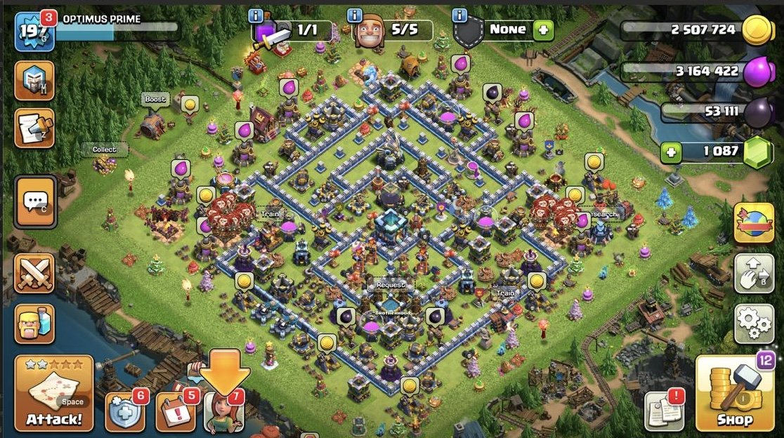 💫 MAX 95% TH 11 WITH 6 2015 TREES 💫 HEROES [30/30] ✨, 11 TH Main Village, 6 TH Builder