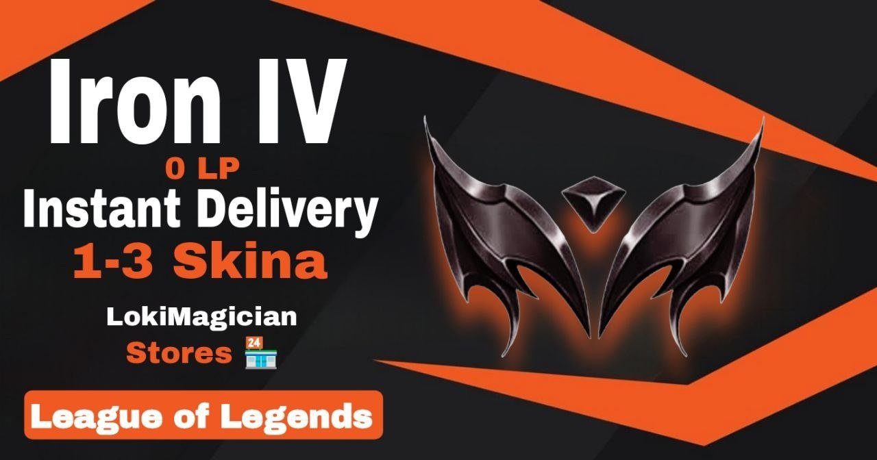🔥Iron 4 0LP - Low MMR🔥S15 ✔️Derank By Hand ✔️32.000 BE -🔥Unverified Email🔥Honor Level 3💎, Sale, level 30, champions 20, skins 3, Iron