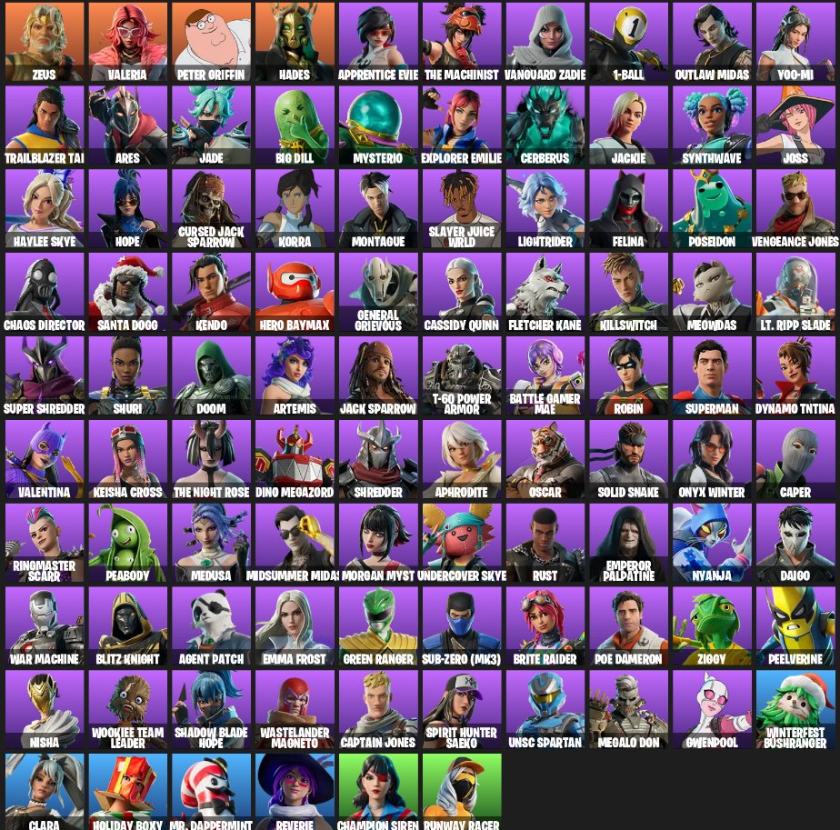 ⚡[96 SKINS]⚡ FULL ACCESS ⚡ DATA + EMAIL CHANGE ⚡ AUTO-DELIVERY ⚡ GUARANTEE, Sale, skins 96