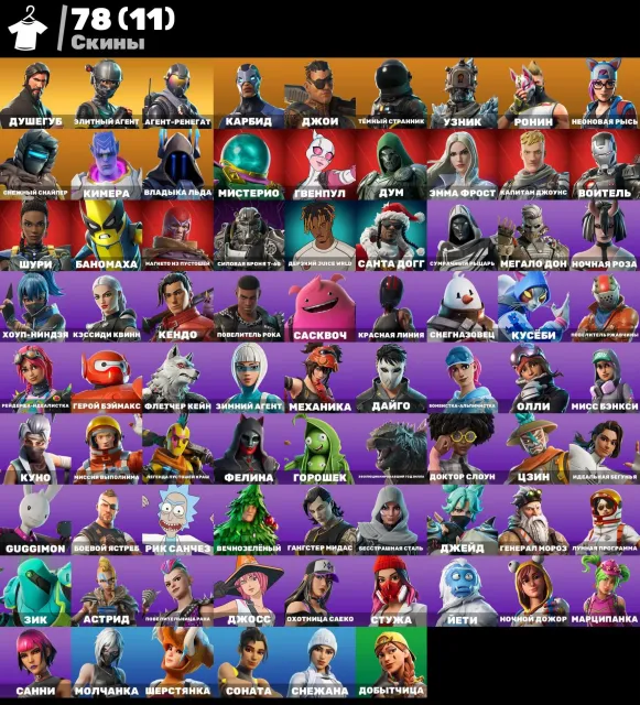 Take The L | Elite Agent | Rogue Agent | Carbide | Joey | Dark Voyager | Drift | Lynx |, Sale, skins 78