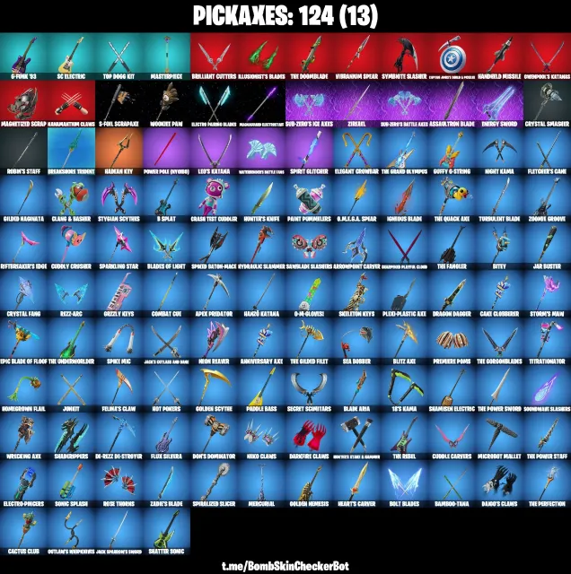 🔥FORTNITE ACCOUNT 🔥 EMAIL CHANGE 🔥91 SKINS 🔥124 PICKAXES 🔥85 EMOTES 🔥77 GLIDERS 🔥, Sale, skins 91