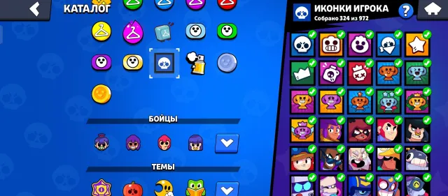 23 mythic brawlers: 12 legendary brawlers: all epics: all super brawlers: all rare brawlers: total 85 brawlers on the account, 19473 trophies, 85 brawlers, 6 primes
