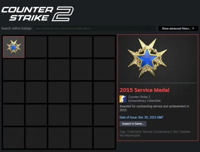 Premier Ready【5 Medals】2015 Service, 10, 5-Year, Loyalty, GO | Warranty, Продажа, Инвентарь пуст, Есть PRIME
