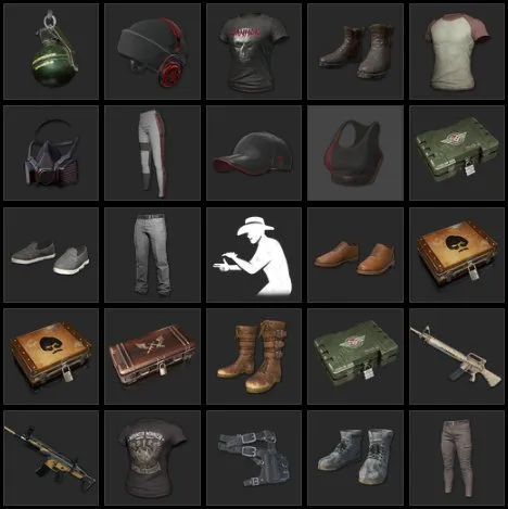 Year One - SCAR-L, Sosnovka Military Boots, Hanbok, Set, PGI Set, Sanhok Survivor Tee | Warranty, Yes BATTLEGROUNDS Plus