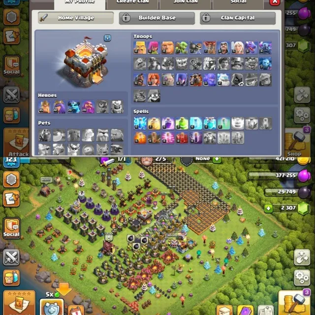 RARE TH11🔥4X 2013 XMAS✅2X HEADSTONE🔥SPAM XMAS TREES✅FRANCE LOCAL🔥NC 500✅OG XMAS, 11 TH Родной Деревни, 1 TH Строителя
