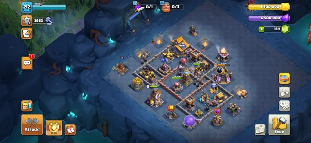 TH18 | Builder Hall 10 | Level 213 | Gold Pass purchased | Excellent account at a great price!, 18 TH Home Village, 10 TH Builder Base