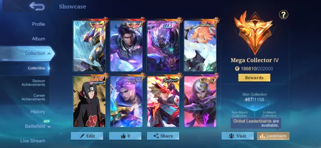 😈💫❤️SALE OF A VERY FAT ACCOUNT FOR JUNGLE FULLY, VERY MANY JUNGLE SKINS 😈💫❤️, Sale, Rank: Epic, Level: 83, Win Rate: 52%, Heroes: 150, Skins: 467