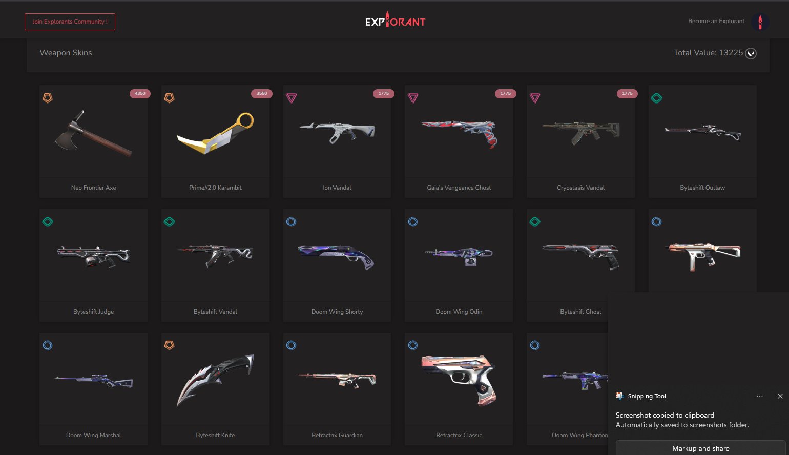 Valorant Account⚡Prime/2.0 Karambit⚡Neo Frontier Axe⚡Ion Vandal⚡Cryostasis Vandal⚡Gaia Ghost⚡, Sale, Silver 3, Agents: 14, Skins: 17