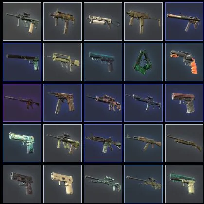 🟨✅Prime✅BRIGHT SKINS🟨INVENTORY 39 SKINS🟨1500+ HOURS🟨Email🟨✅FOR FACEIT, Sale, With inventory, Has PRIME