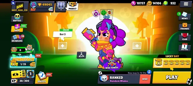 Топ Аккаунт Brawl Stars 2021 года | 49k кубков | 101/105 Бойцов | 932 Гема | Много лимит скинов!, 49000 кубков, 101 бравлеров, 18 праймов