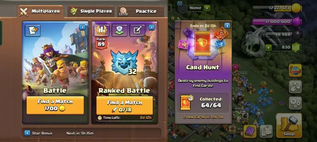 Th18>Max base only trap left➤6 hero max➤12 epic max 1x26➤BH max➤60% discunt shop, 18 TH Родной Деревни, 10 TH Строителя