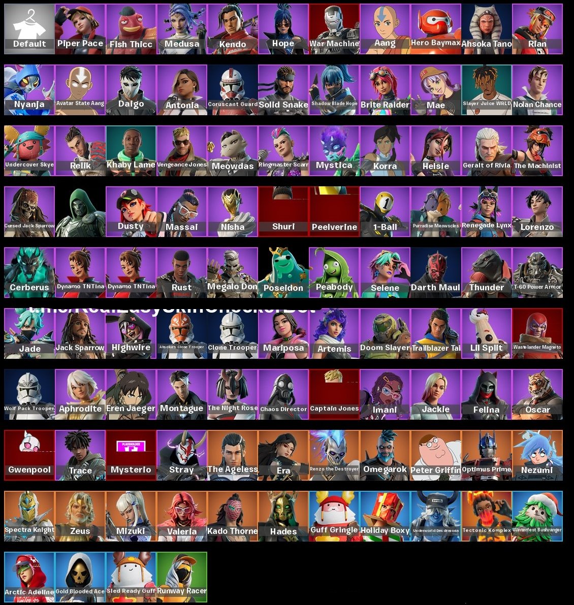 ⏩ ⏩ ⏩ ☘ Fornite (104+ skins) + Personal account (Turkey) 460+ paid games ☘ ↩️, Sale, skins 103