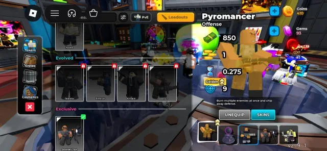 Blox Fruits full account all items available level 2750 (except for donations) in Tower Defense almost all towers., Sale, Voice chat: Available
