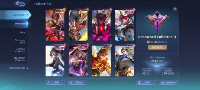 Ducati Irthil collector dyrotth LUCKY Kimmy Guinevere Alice Star Haya deluxe 32 EPIC Recall MC 142, Продажа, Ранг: Эпик, Уровень: 67, Процент побед: 49%, Герои: 108, Облики: 221