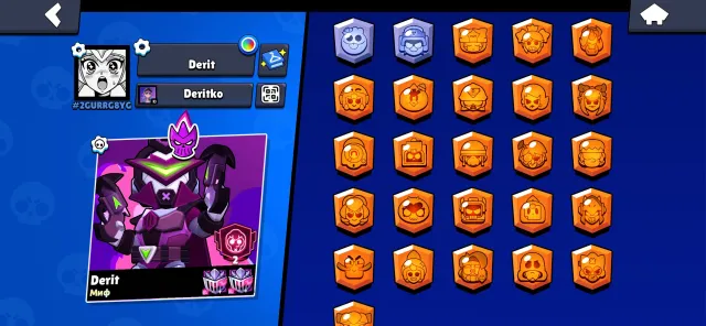 🏆76000 CUPS🏆96 HEROES🎉56 PRIME🍀2019🌲LOTS OF SKINS👔RE-BINDING💯, trophies 76000, brawlers 96, primes 56