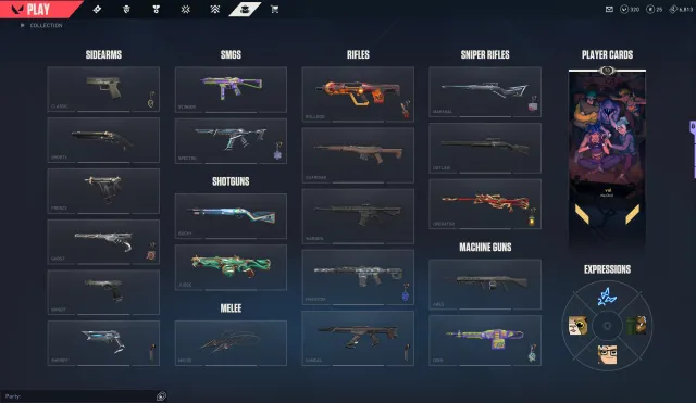 VALORANT ACCOUNT WITH PREMIUM SKINS (FULL KURONAMI AND IMPERIUM BUNDLES), Продажа, Под калибровку, Агентов: 21, Скинов: 20