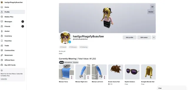 Selling account: 1500 total + animations email not linked, Sale, Voice chat: Yes