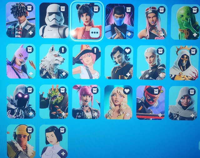 ⭐FORTNITE•DONATION ACCOUNT OF 2024•RECEIPT DESCRIPTION⭐, Sale, skins 68