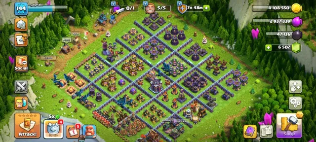 🏆 TH 15 MAX 🏆 6500 GEMS 🏆 1798 CWL MEDALS 🏆 11X EQUIPMENT 🏆 HEROES 79-90-62-14-10 🏆 NC FREE 🏆, 15 TH Родной Деревни