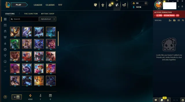 EUNE- No Ban 101K BE + 26 Skins✅Level 30 - ✅Unranked unverified Mail- Instant delivery, Продажа, уровень 30, чемпионы 4, Нет ранга