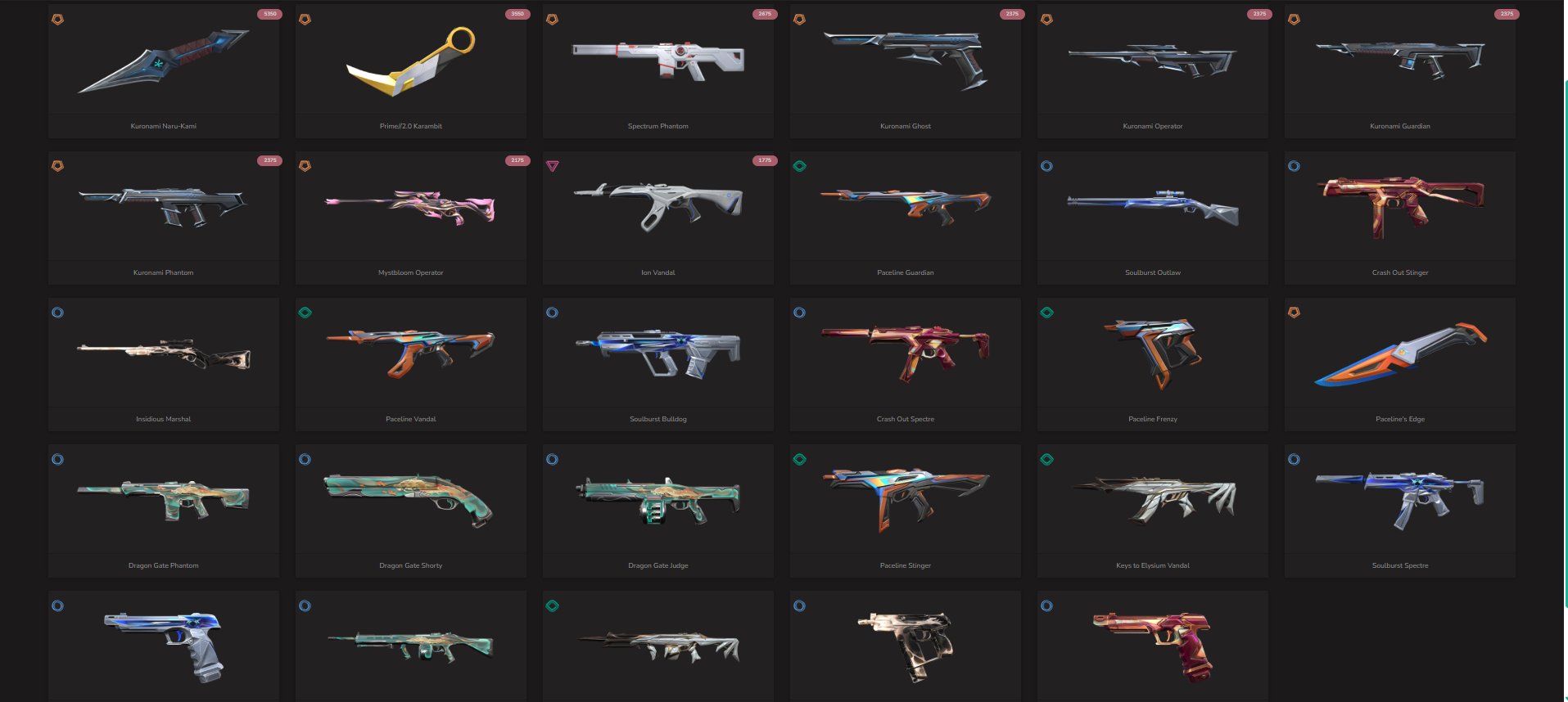 🏆 Platinum 2 | 🔪 Kuronami Bundle | ⚔️ Prime 2.0 Karambit | 💎 Ion Vandal | 🌍 EU/Turkey, Sale, Platinum 2, Agents: 8, Skins: 29