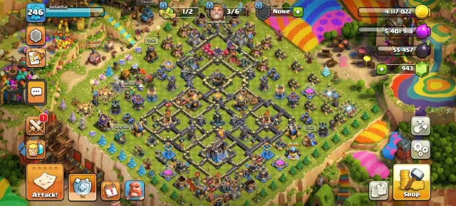 【5 HERO MAX】TH18 MAX ID【HERO'S: 105-105-95-80-55-11】 | NAME FREE | ALL EPIC MAX, 18 TH Родной Деревни