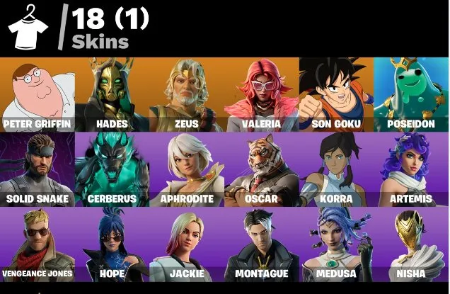 🔥[18 SKINS] Fortnite Account | Full Access | Email Change Available ⭐ Ready to Play ⭐🔥, Продажа, скины 18